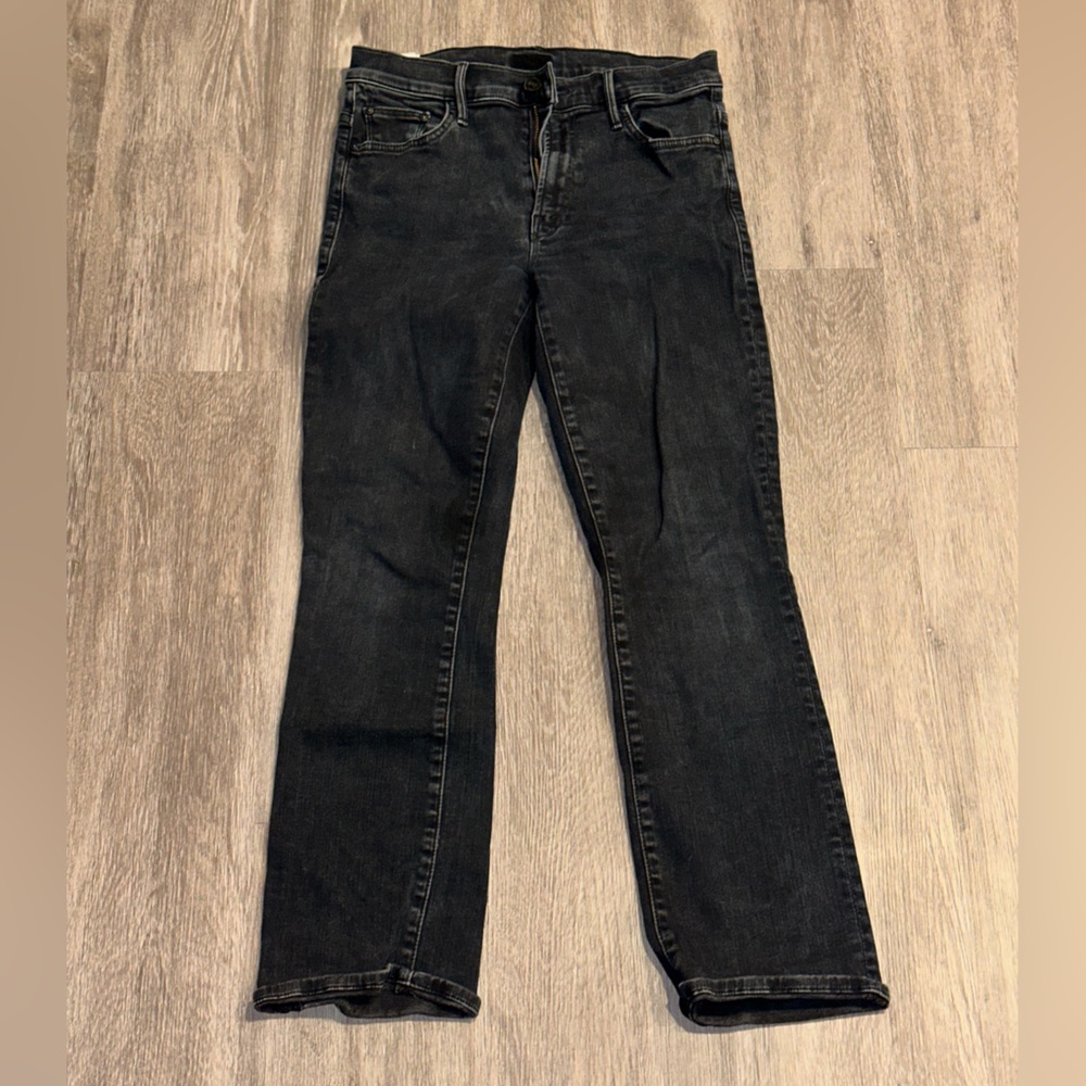 MOTHER The Insider black denim